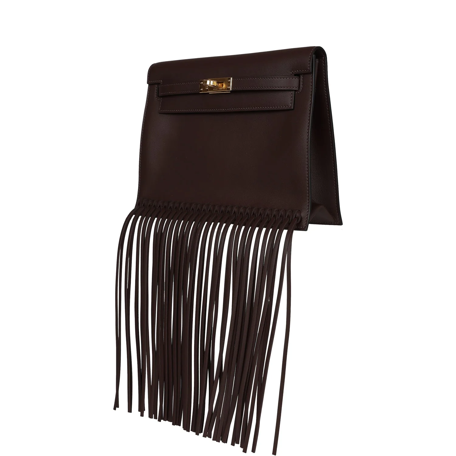 Replicate Hermes Kelly Danse Anate Moka Swift Gold Hardware(1:1 replica)