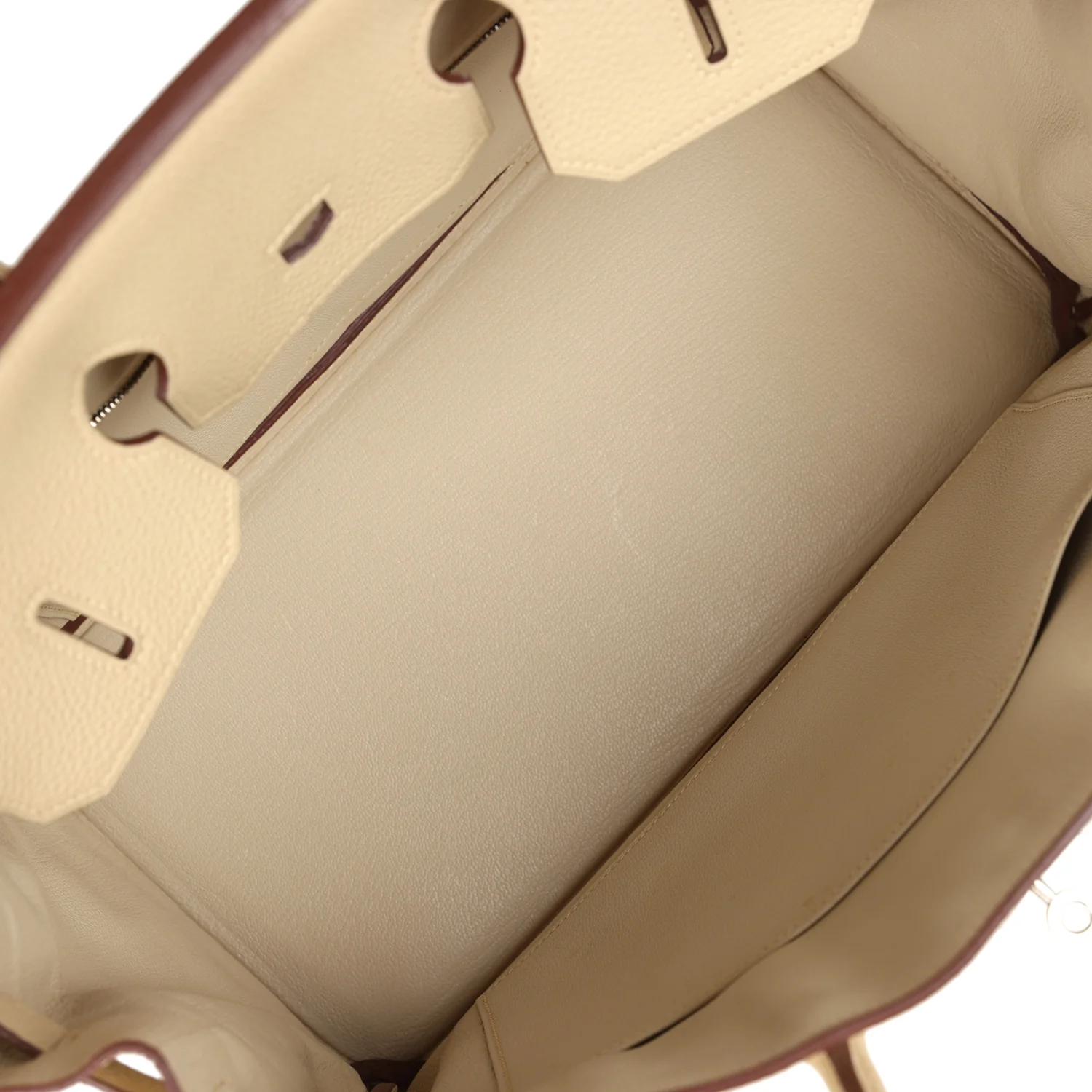 Replicate Hermes Birkin 35 Parchemin Togo Palladium Hardware(1:1 replica)