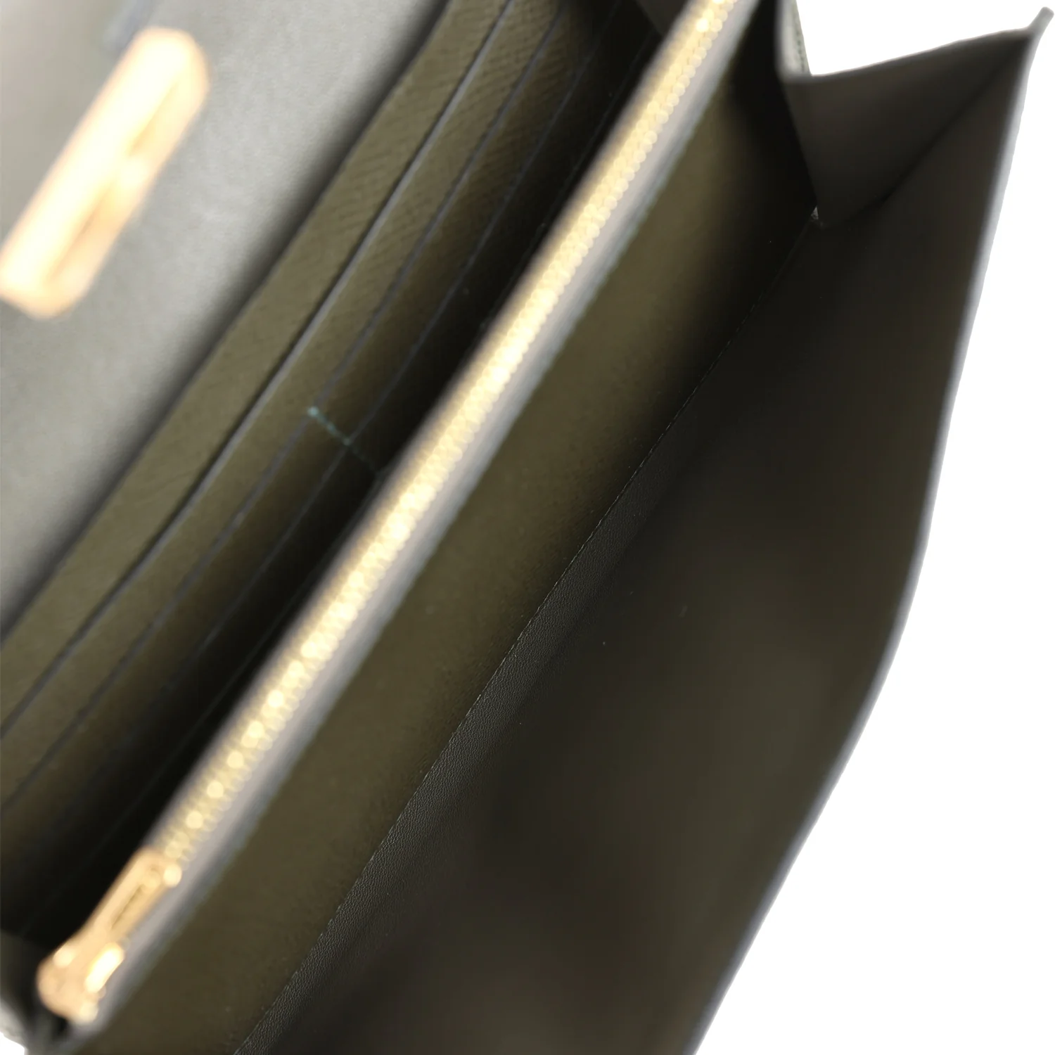 Replicate Hermes Constance Wallet To Go Vert De Gris Epsom Gold Hardware(1:1 replica)