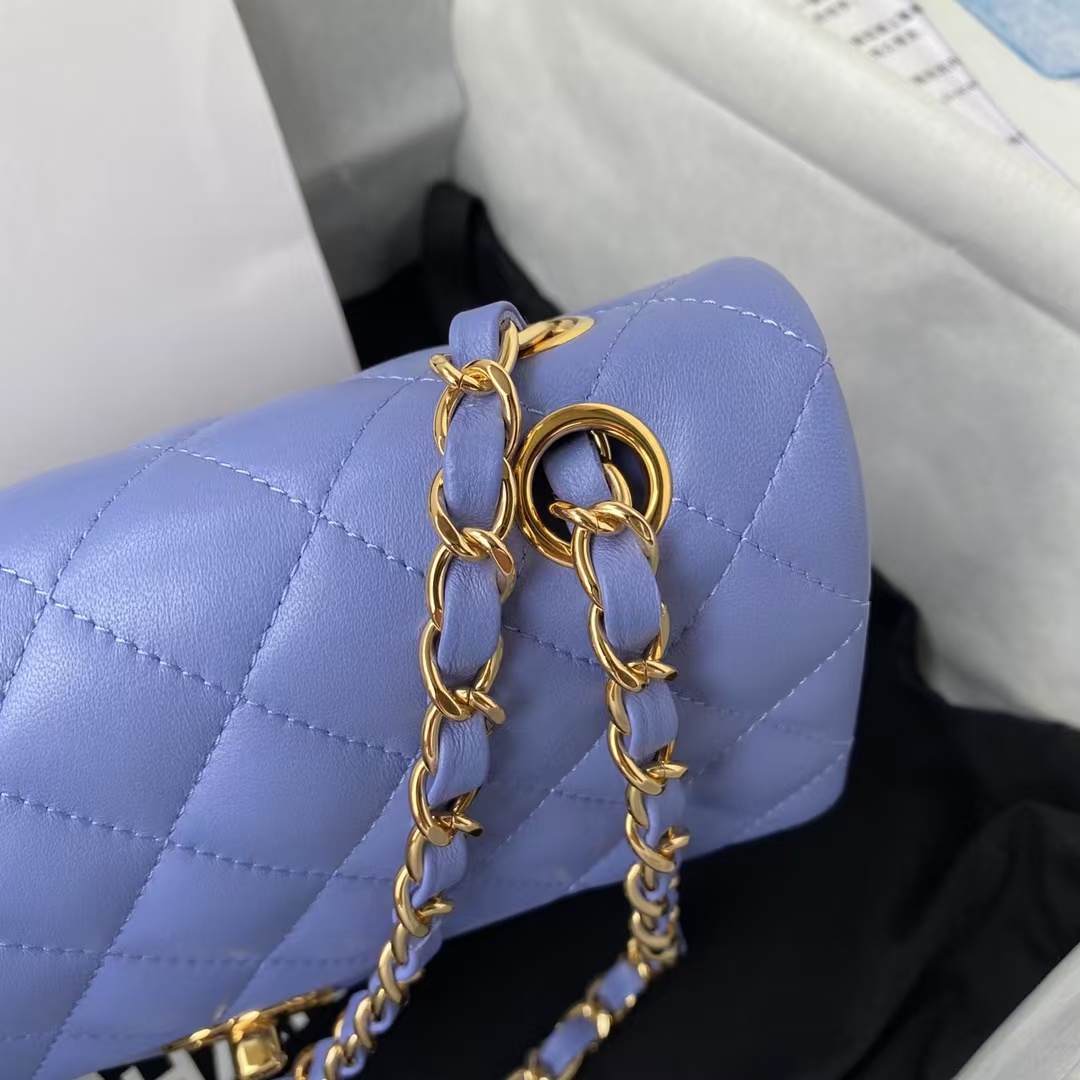 Replicate Chanel Small Classic Handbag Gold Hardware(1:1 replica)