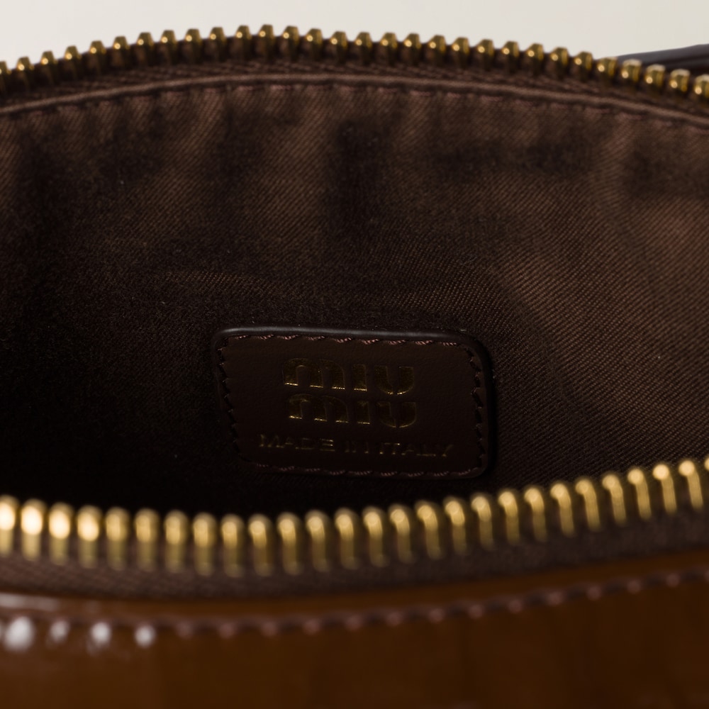 Replicate Naplak patent leather pouch(1:1 replica)