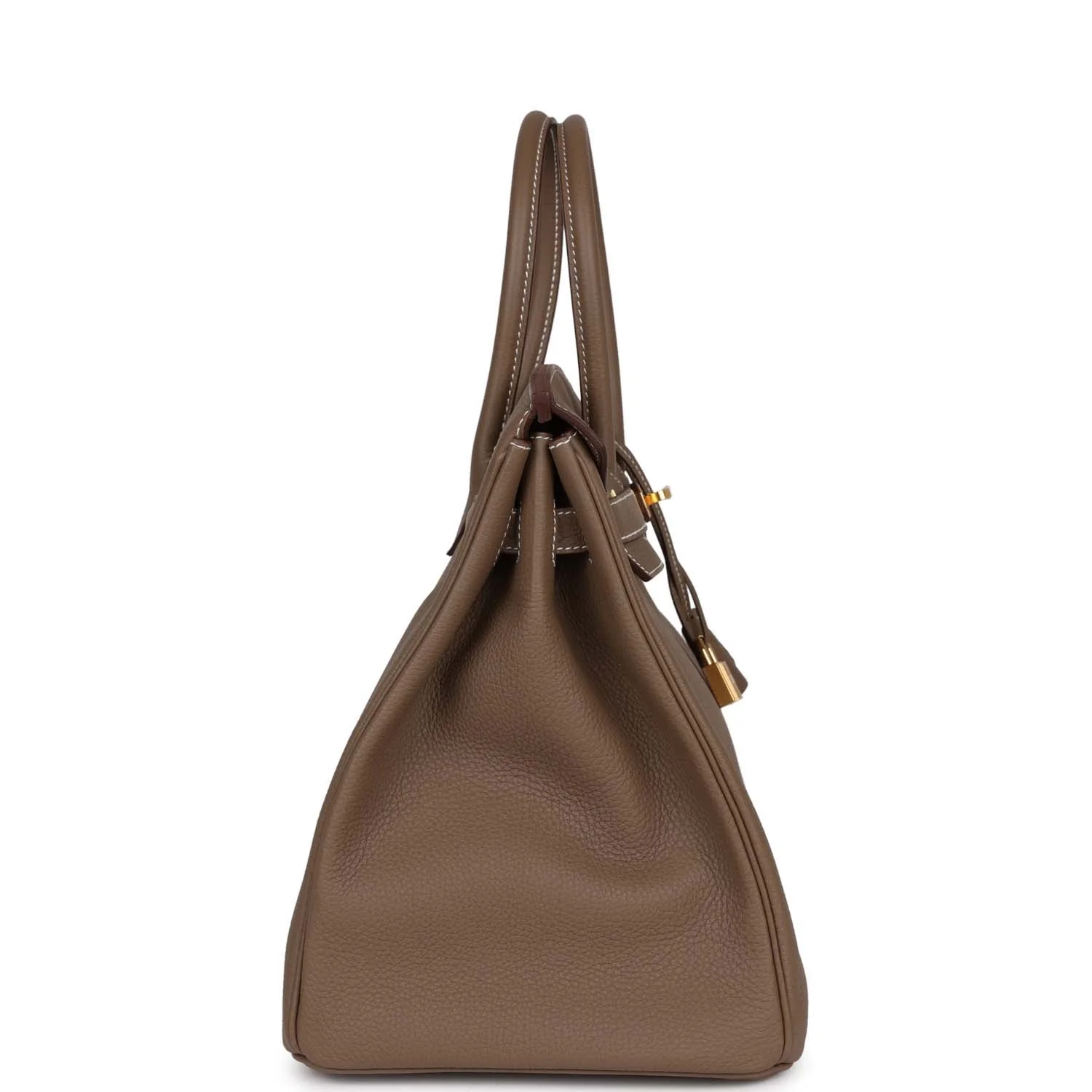 Replicate Hermes Birkin 35 Etoupe Togo Gold Hardware(1:1 replica)