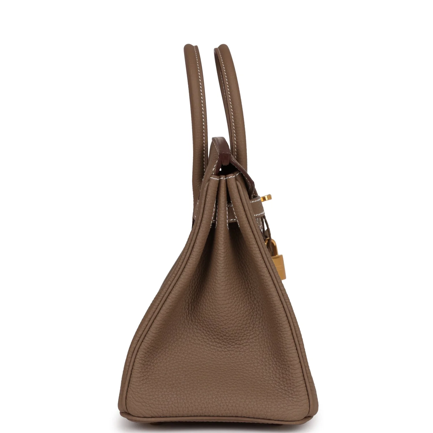 Replicate Hermes Birkin 25 Etoupe Togo Gold Hardware(1:1 replica)