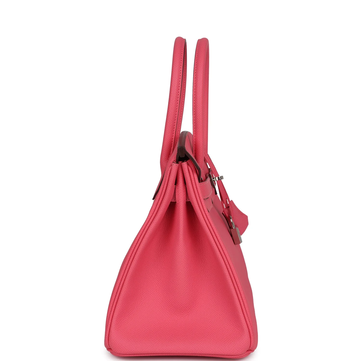 Replicate Hermes Birkin 30 Rose Azalee Epsom Palladium Hardware(1:1 replica)