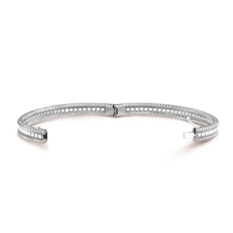 Replicate Perlée diamonds bracelet, 1 row, medium model(1:1 replica)