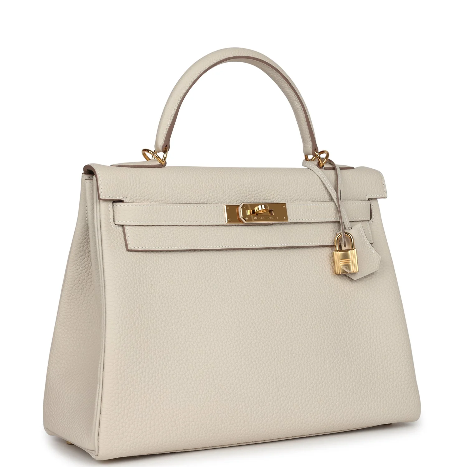 Replicate Hermes Kelly Retourne 32 Craie Togo Gold Hardware(1:1 replica)