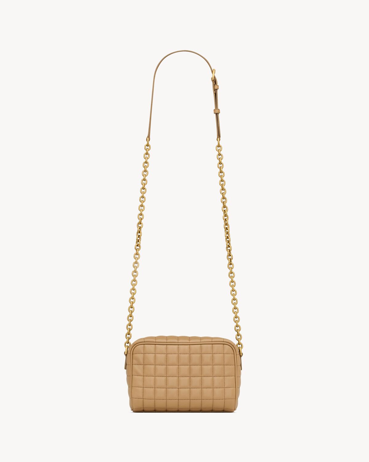 Replicate YSL Cassandre Matelassé Carré Camera Bag in Lambskin(1:1 replica)