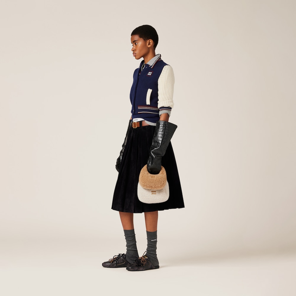 Replicate Wander shearling hobo bag(1:1 replica)