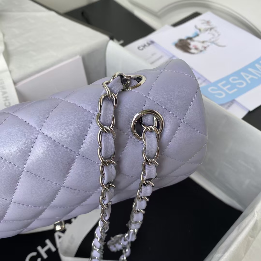 Replicate Chanel Classic 11.12 Handbag Silver Hardware(1:1 replica)