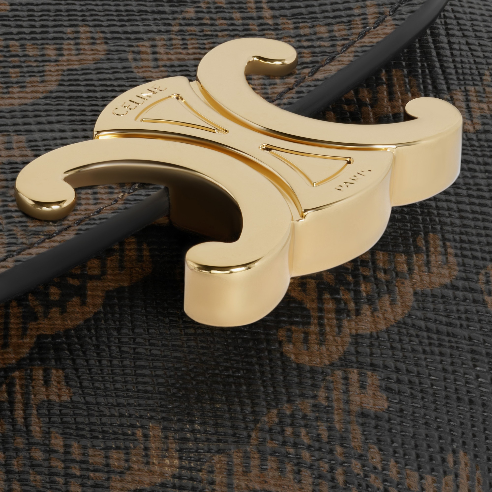 Replicate SMALL FLAP WALLET TRIOMPHE IN TRIOMPHE CANVAS TAN(1:1 replica)