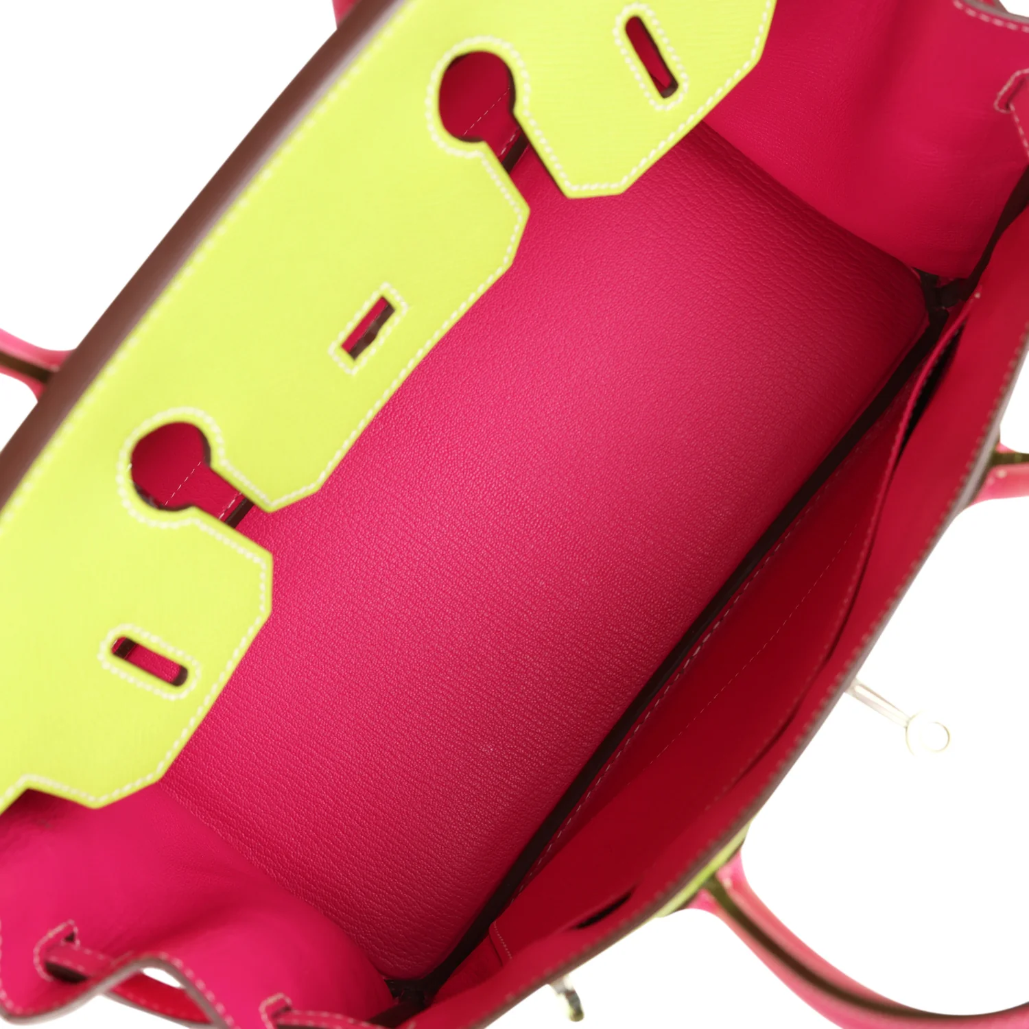 Replicate Hermes Special Order (HSS) Birkin 30 Kiwi and Rose Tyrien Epsom Palladium Hardware(1:1 replica)