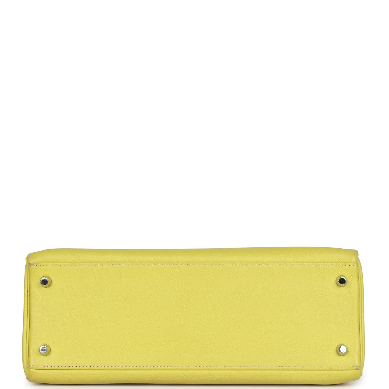 Replicate Hermes Kelly Retourne 32 Lime Candy Epsom Palladium Hardware(1:1 replica)