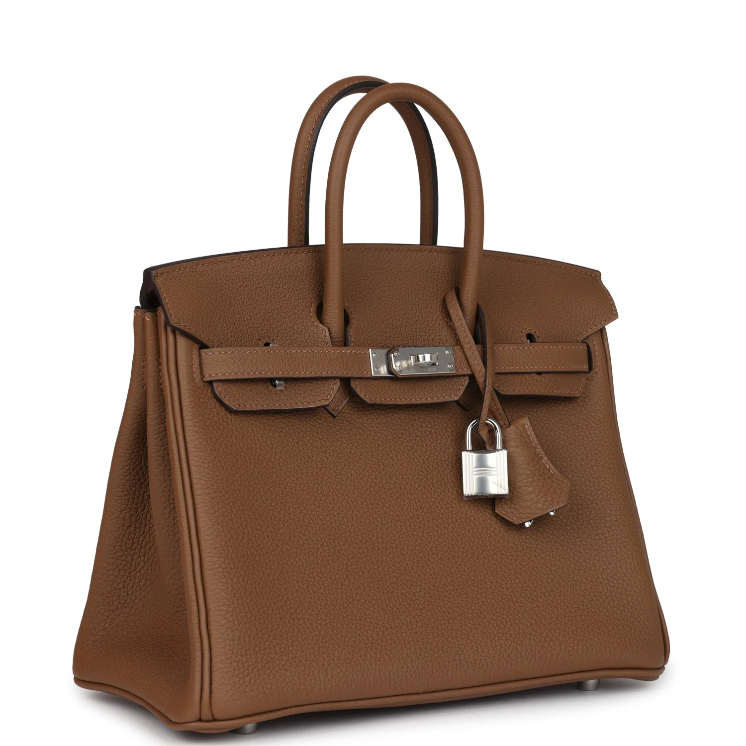 Replicate Hermes Birkin 25 Alezan Togo Palladium Hardware(1:1 replica)