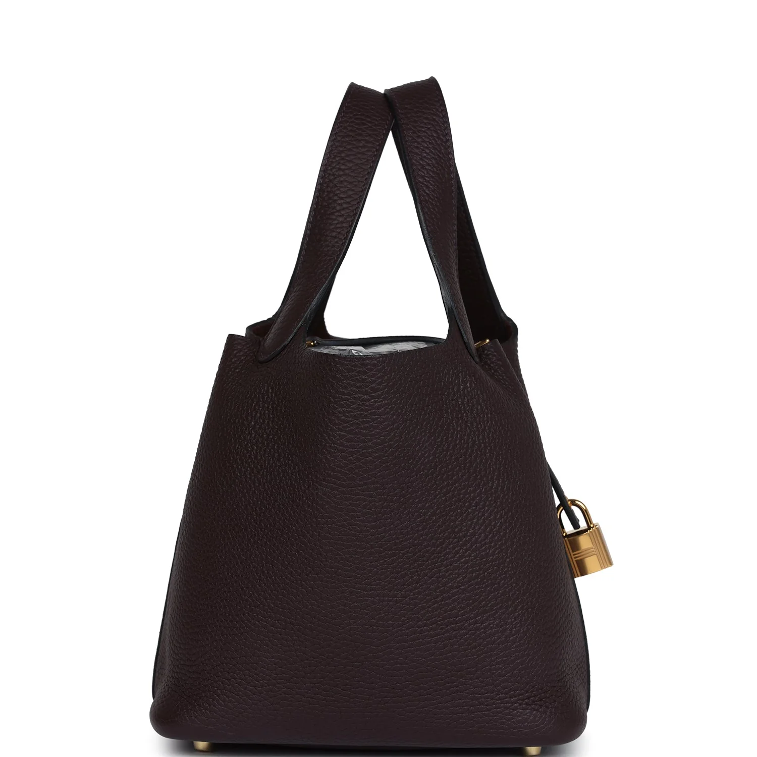 Replicate Hermes Picotin Lock 18 Rouge Sellier Clemence Gold Hardware(1:1 replica)