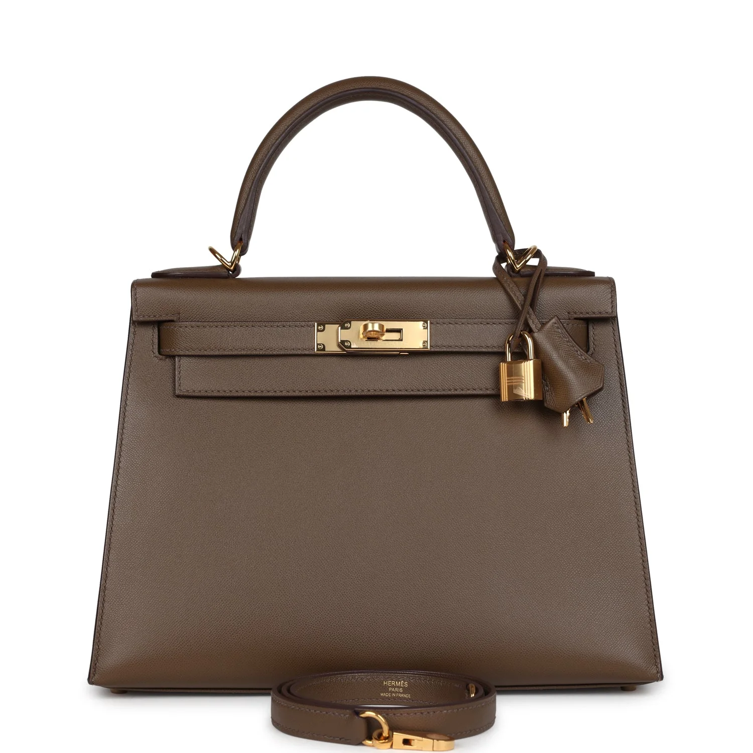 Replicate Hermes Kelly Sellier 28 Toundra Madame Gold Hardware(1:1 replica)