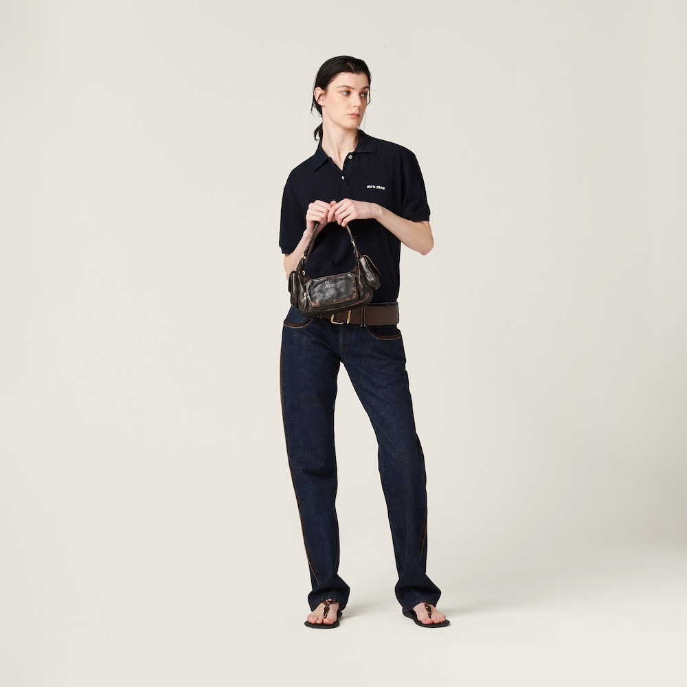 Replicate Nappa leather Pocket bag(1:1 replica)