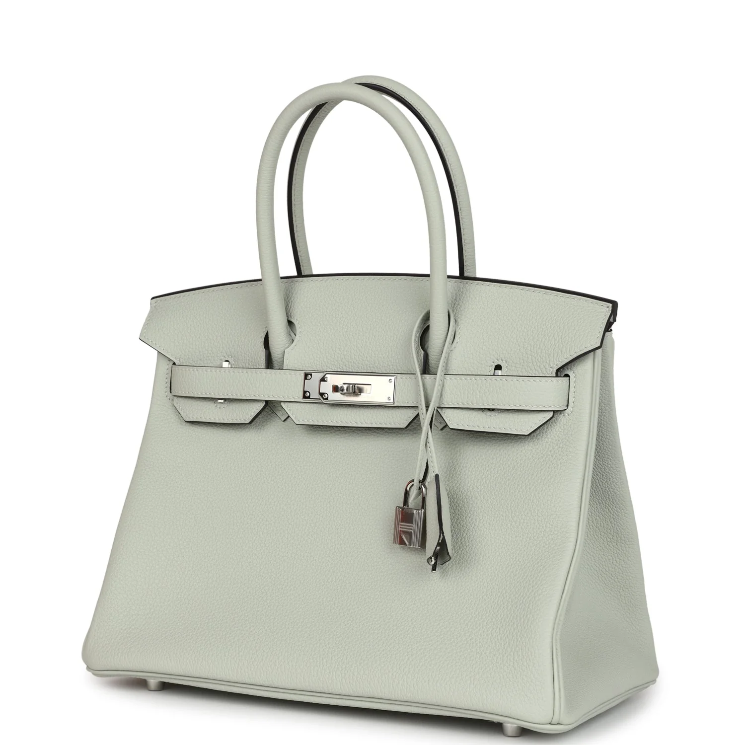 Replicate Hermes Birkin 30 Gris Neve Togo Palladium Hardware(1:1 replica)