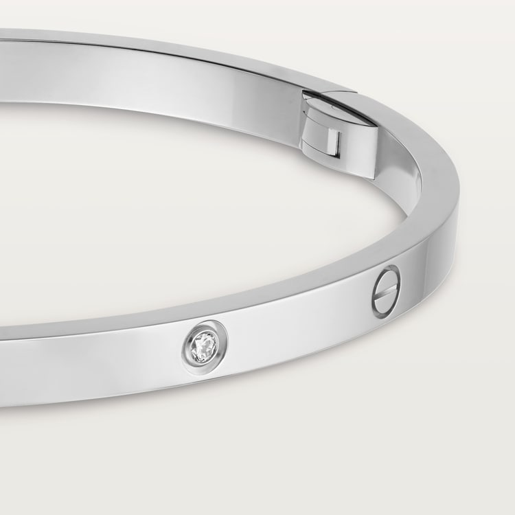 Replicate LOVE bracelet, small model, 6 diamonds(1:1 replica)