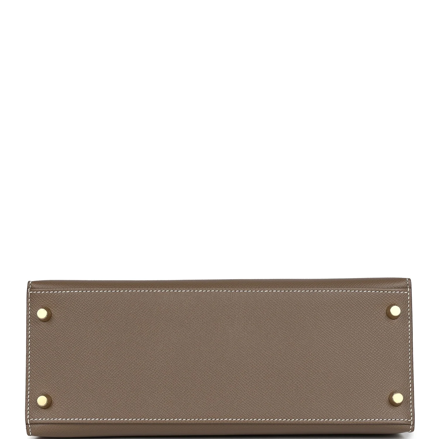 Replicate Hermes Kelly Sellier 28 Etoupe Epsom Gold Hardware(1:1 replica)