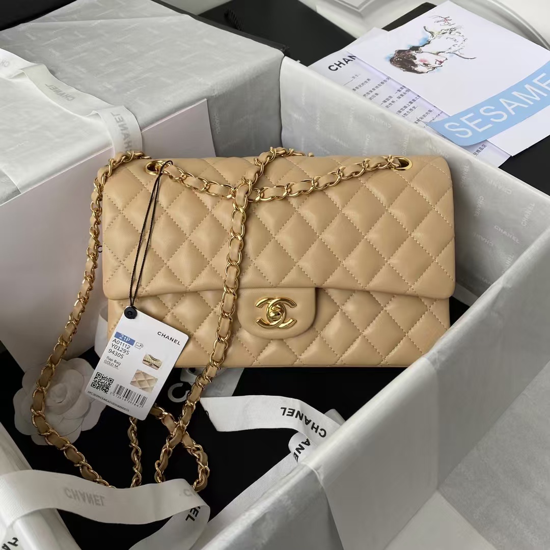 Replicate Chanel Classic 11.12 Handbag Gold Hardware(1:1 replica)