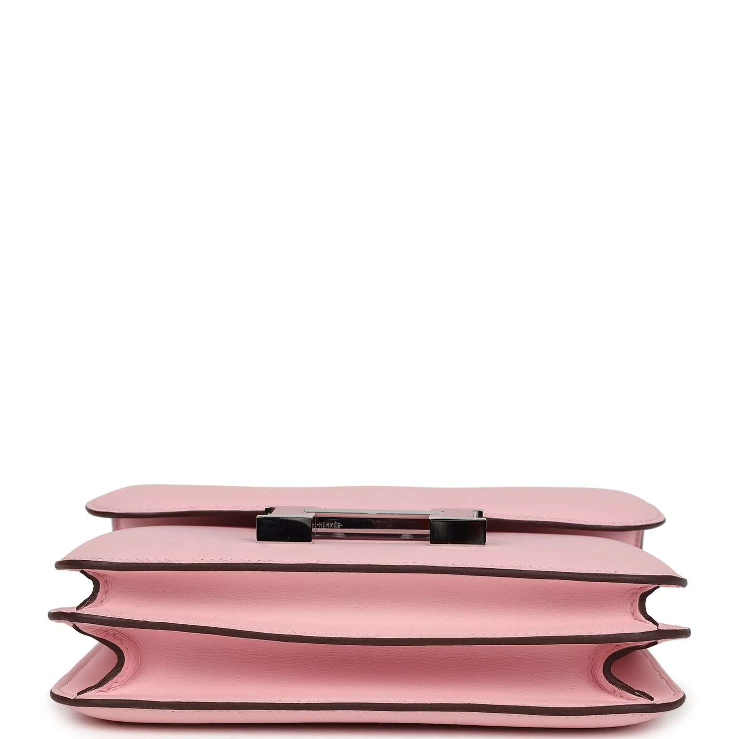 Replicate Hermes Constance 18 Rose Sakura Swift Palladium Hardware(1:1 replica)