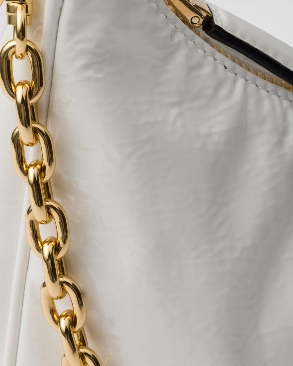 Replicate Prada Re-Edition Naplak Patent Leather Mini-Bag(1:1 replica)