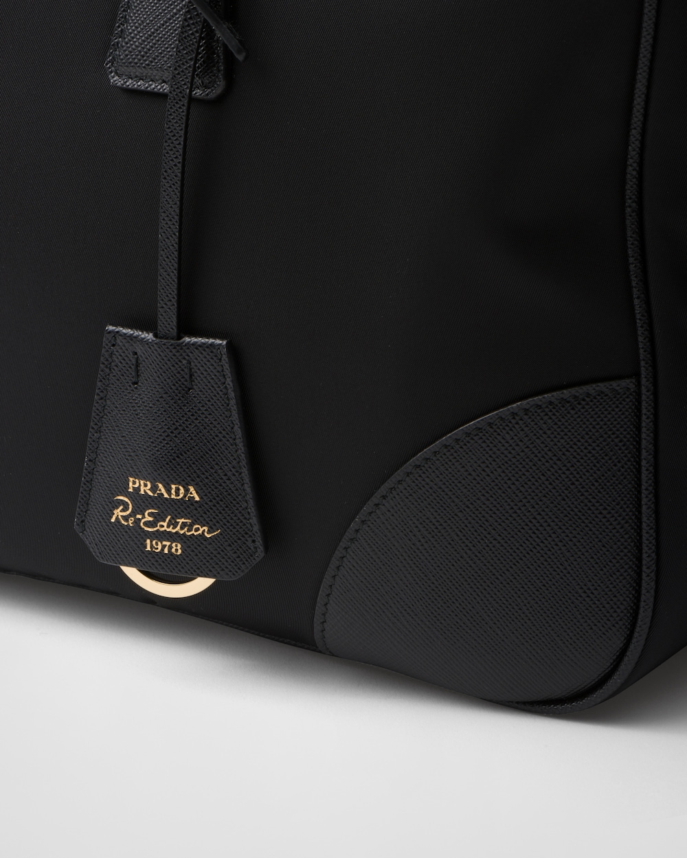 Replicate Prada Re-Edition 1978 Large Re-Nylon and Saffiano Leather Two-Handle Bag(1:1 replica)