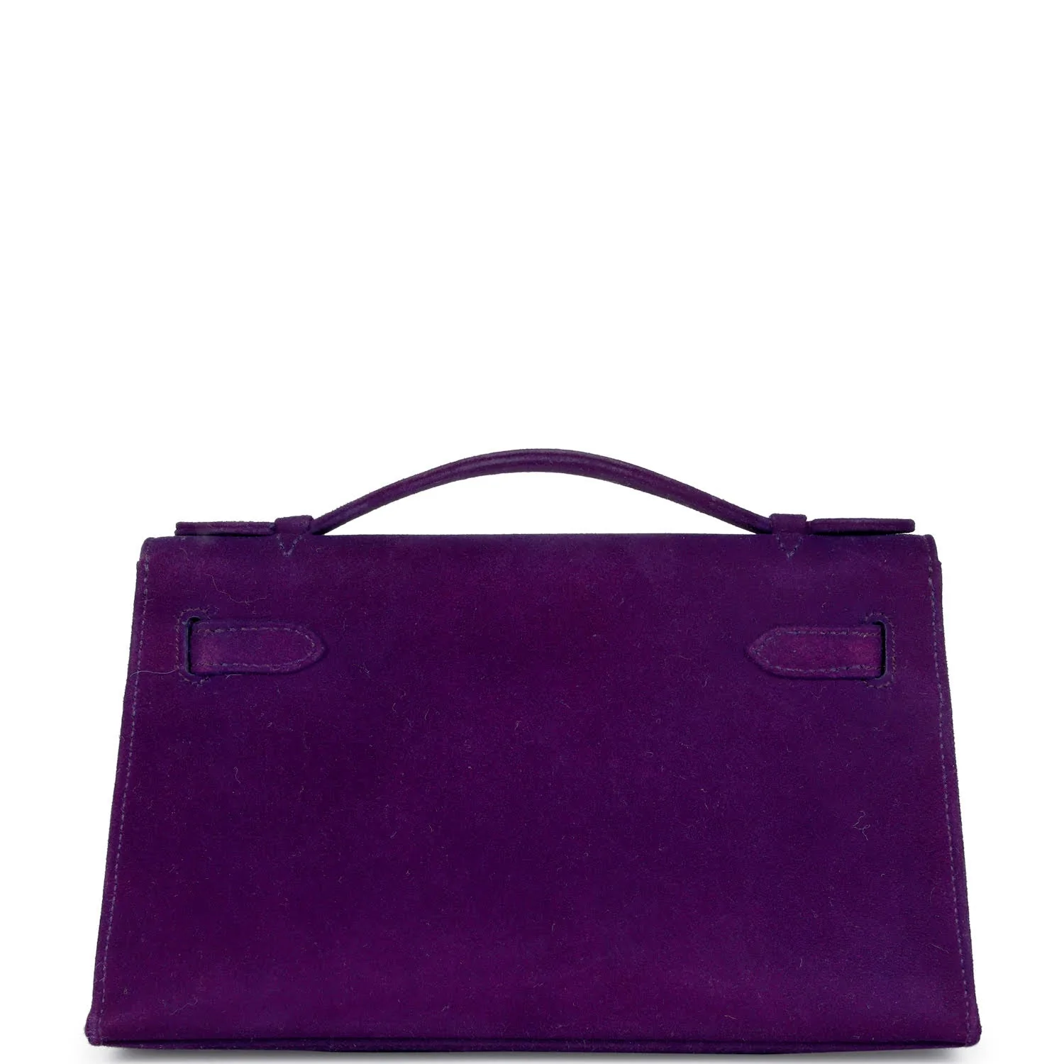Replicate Hermes Kelly Pochette Violet Doblis Gold Hardware(1:1 replica)