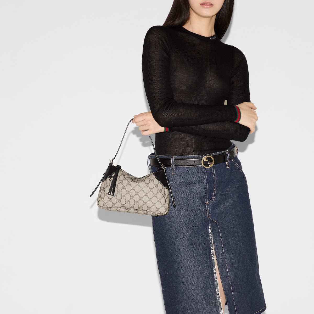 Replicate GG Emblem Small Shoulder Bag(1:1 replica)