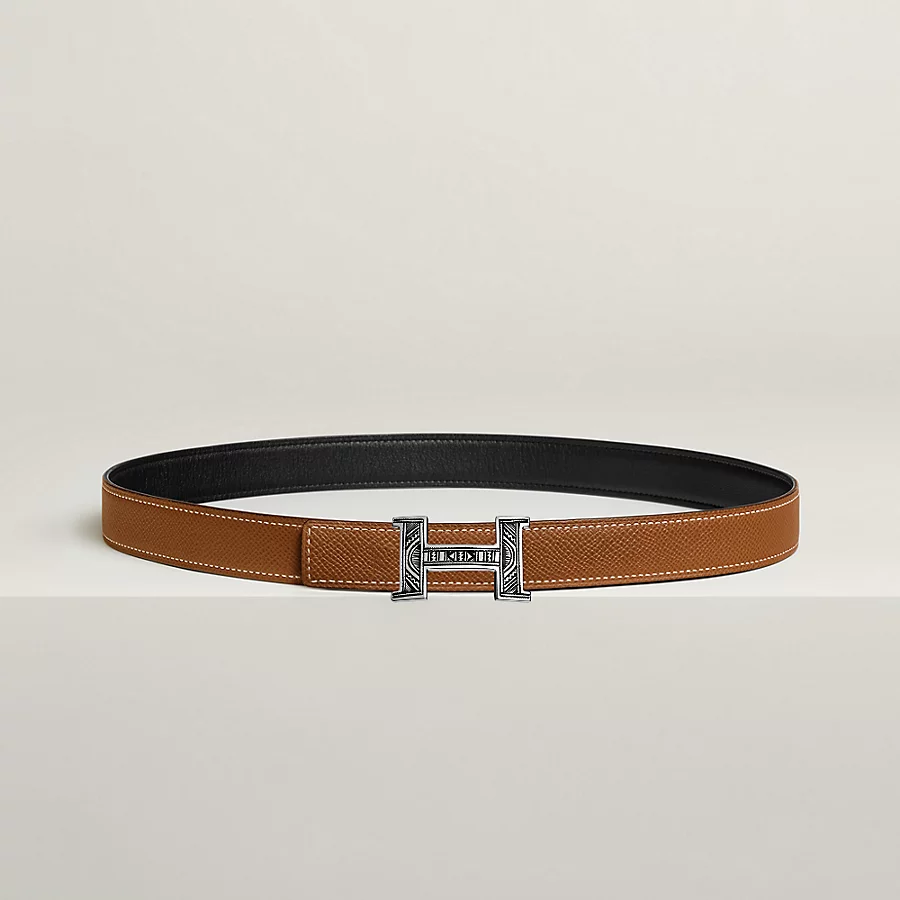 Replicate Mini Constance Touareg belt buckle   Reversible leather strap 24 mm(1:1 replica)