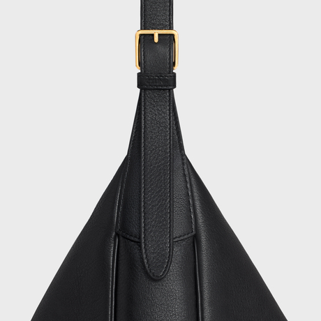 Replicate MEDIUM HELOÏSE BAG CUIR TRIOMPHE IN SUPPLE CALFSKIN BLACK(1:1 replica)
