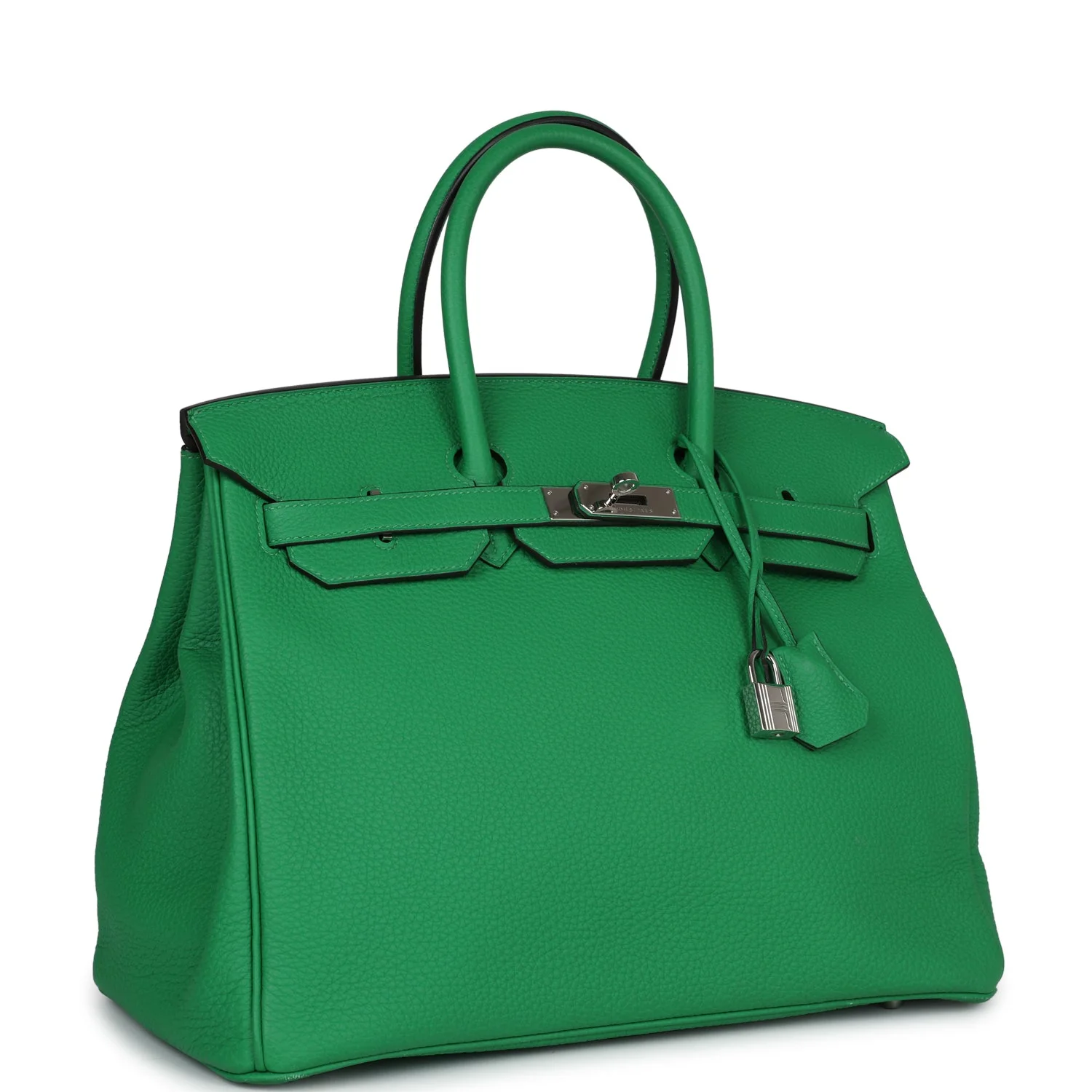 Replicate Hermes Birkin 35 Bambou Togo Palladium Hardware(1:1 replica)
