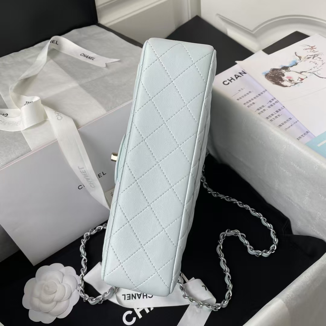 Replicate Chanel Small Classic Handbag Silver Hardware(1:1 replica)