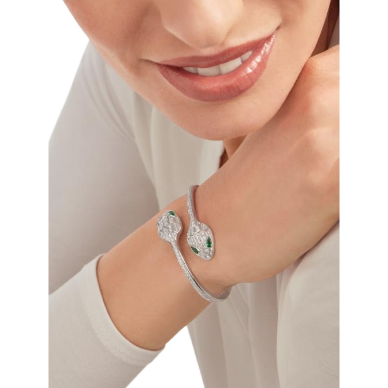 Replicate Serpenti Seduttori gilded snake bracelet(1:1 replica)