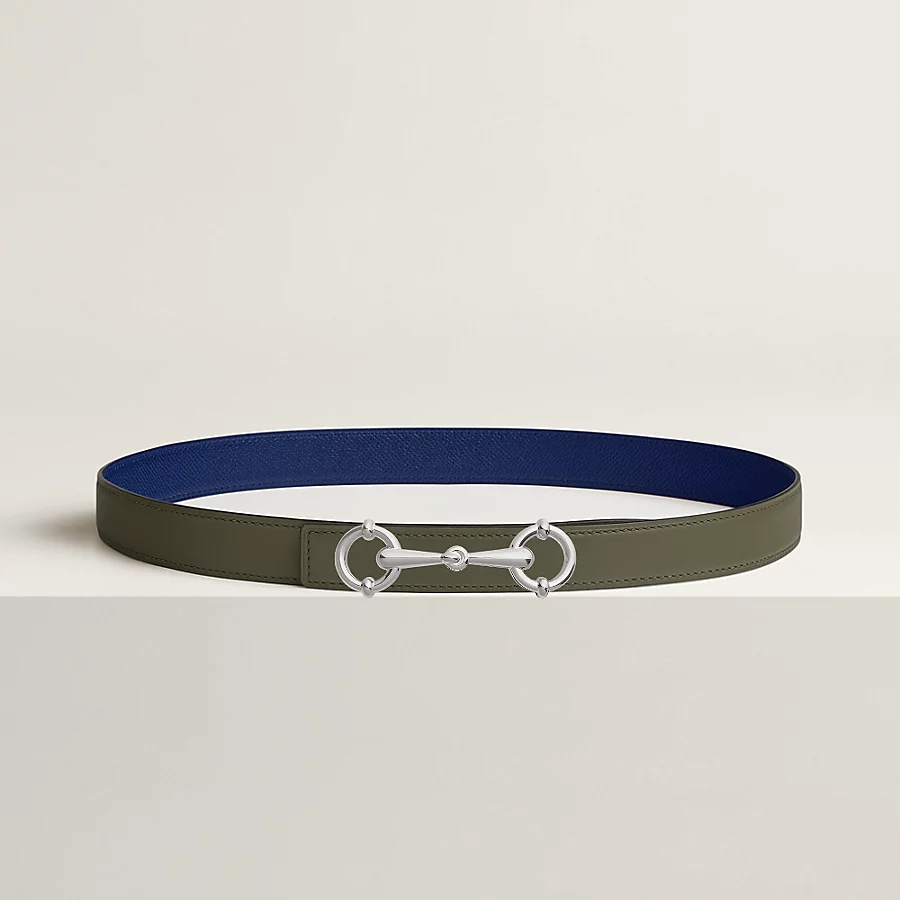 Replicate Lady Rider belt buckle   Reversible leather strap 24 mm(1:1 replica)