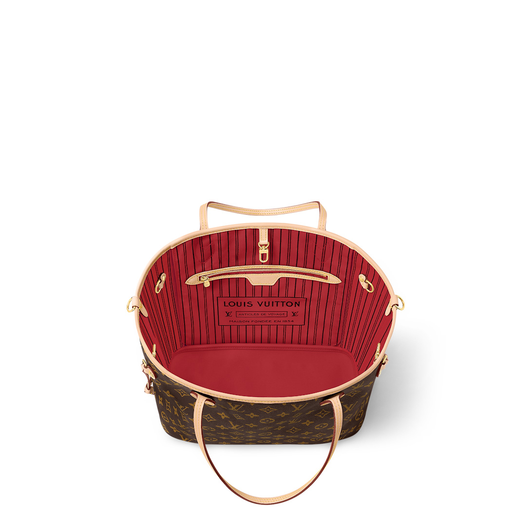 Replicate Louis Vuitton Neverfull Bandoulière Inside Out MM M12096(1:1 replica)