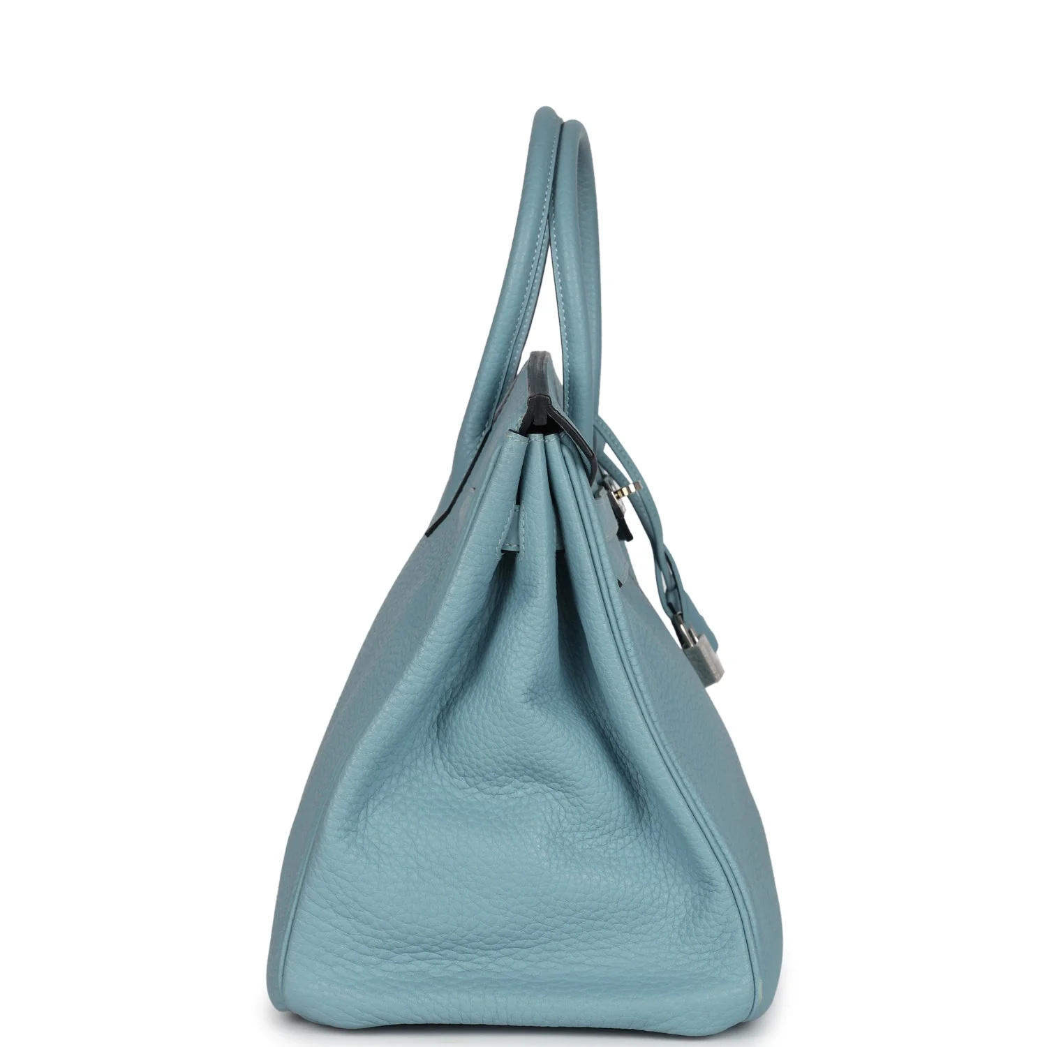 Replicate Hermes Birkin 35 Ciel Togo Palladium Hardware(1:1 replica)