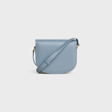 Replicate BESACE CLEA IN SHINY CALFSKIN BLUE GREY(1:1 replica)