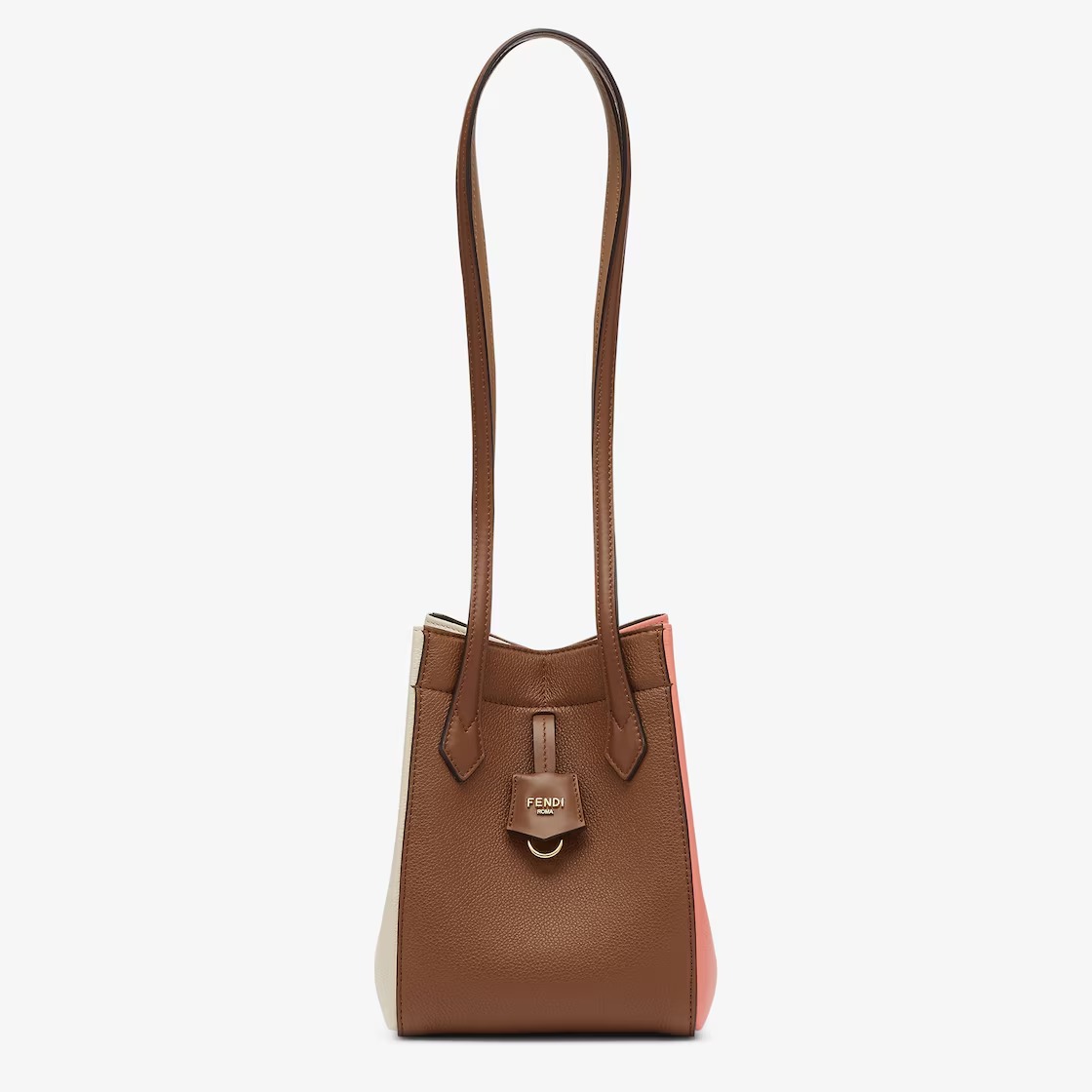 Replicate Fendi Origami Mini Multicolour Leather Mini Bag That Can Be Transformed(1:1 replica)