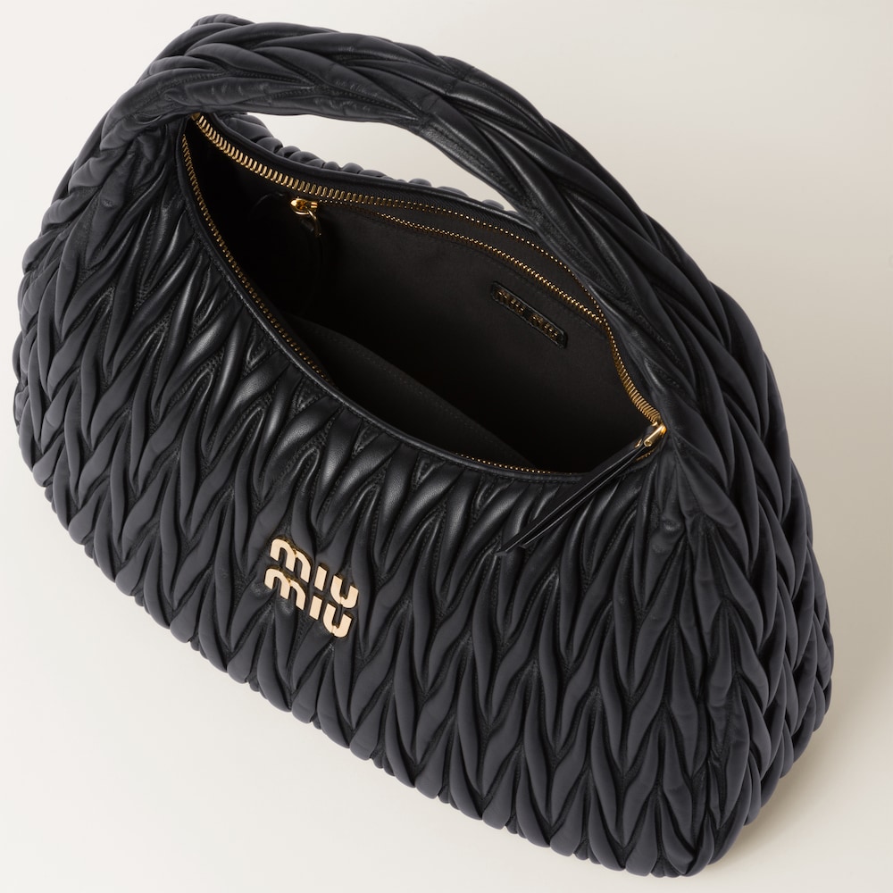 Replicate Maxi wander matelassé nappa leather hobo bag(1:1 replica)