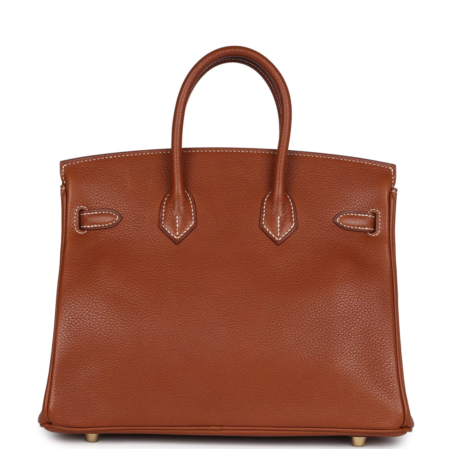Replicate Hermes Birkin 25 Fauve Barenia Faubourg Gold Hardware(1:1 replica)