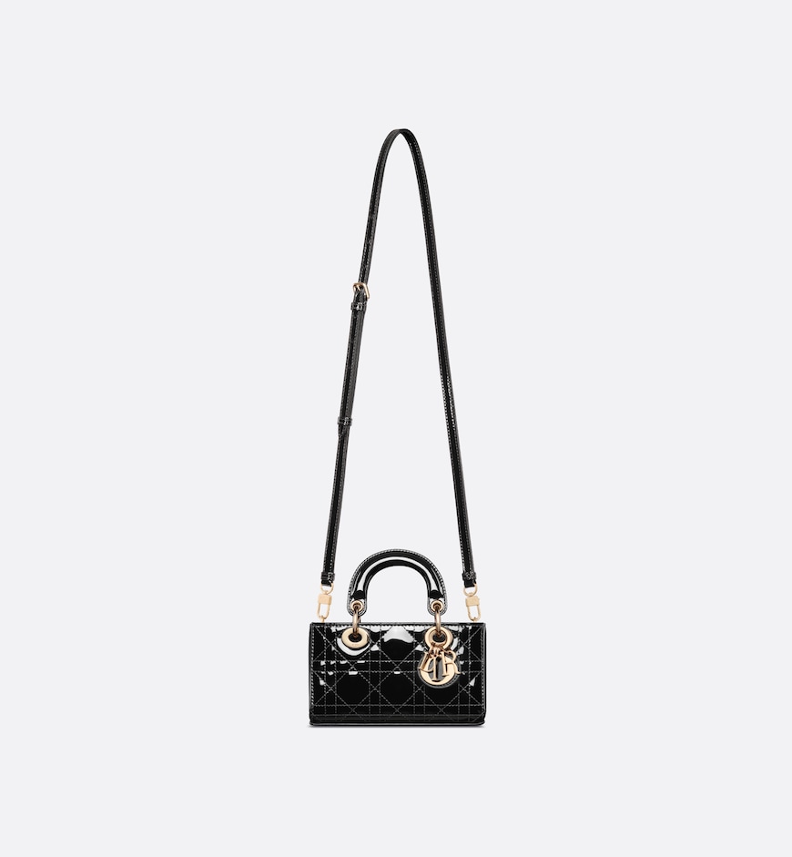 Replicate Dior Lady D-Joy Micro Bag– Patent Leather(1:1 replica)