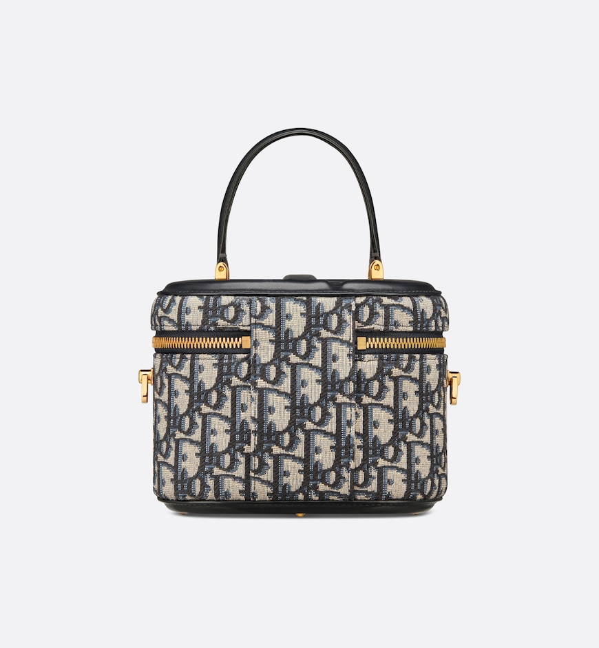 Replicate Dior Small CD Signature Vanity Case(1:1 replica)