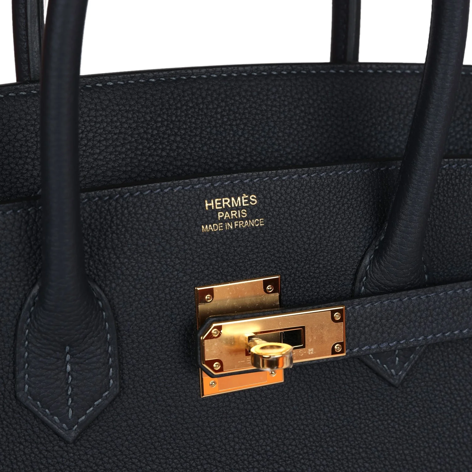 Replicate Hermes Birkin 35 Caban Togo Gold Hardware(1:1 replica)