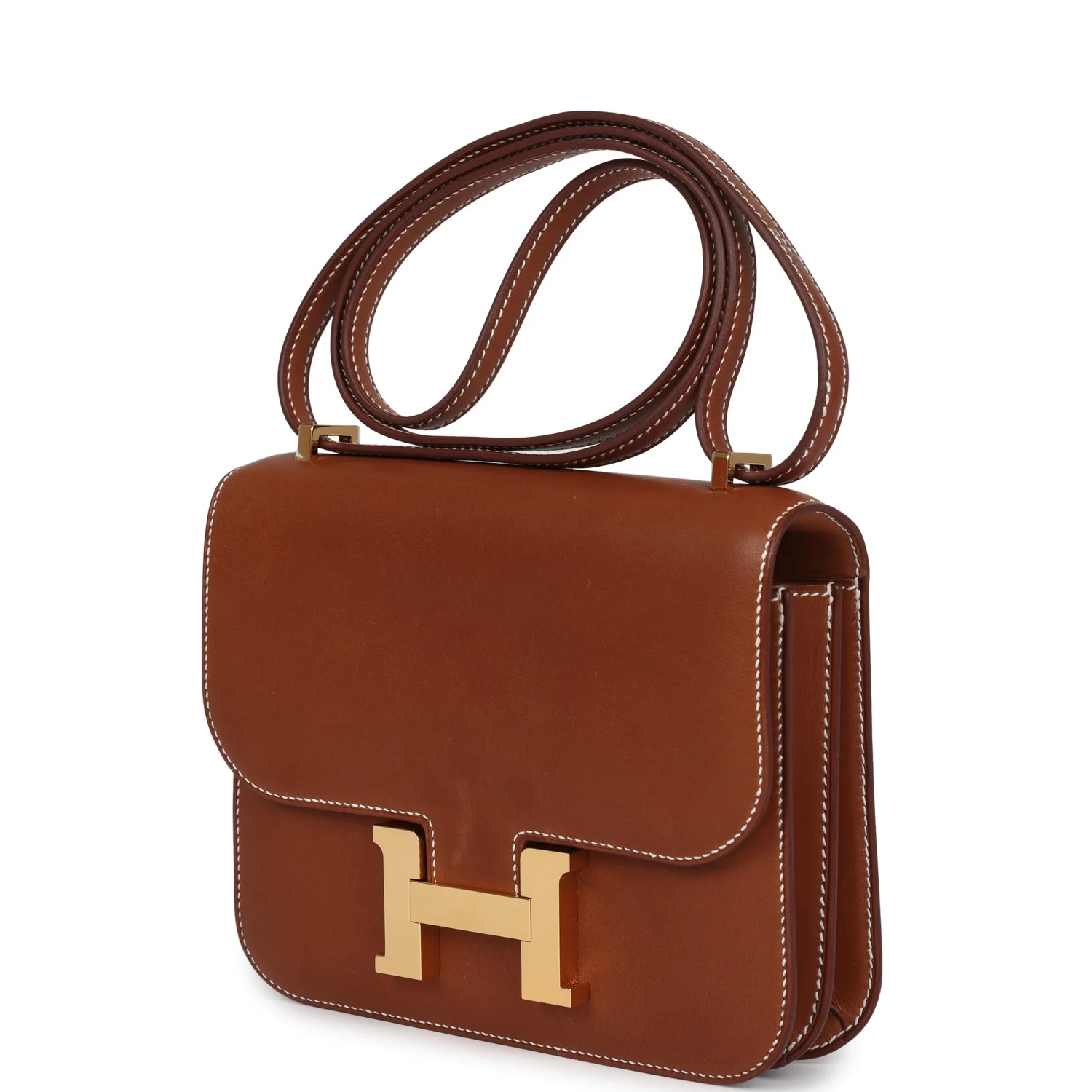Replicate Hermes Constance 18 Fauve Barenia Gold Hardware(1:1 replica)