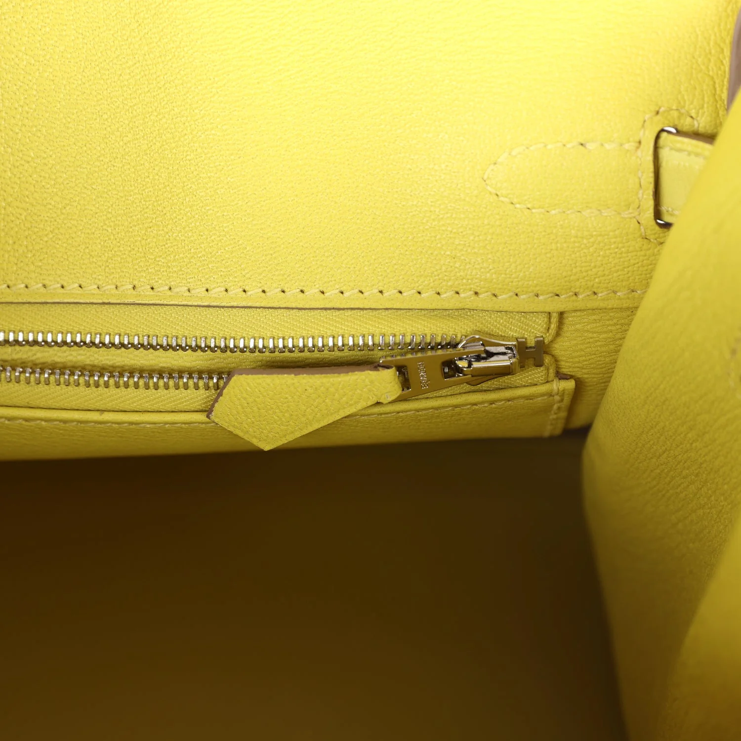 Replicate Hermes Birkin 25 Lime Matte Alligator Palladium Hardware(1:1 replica)