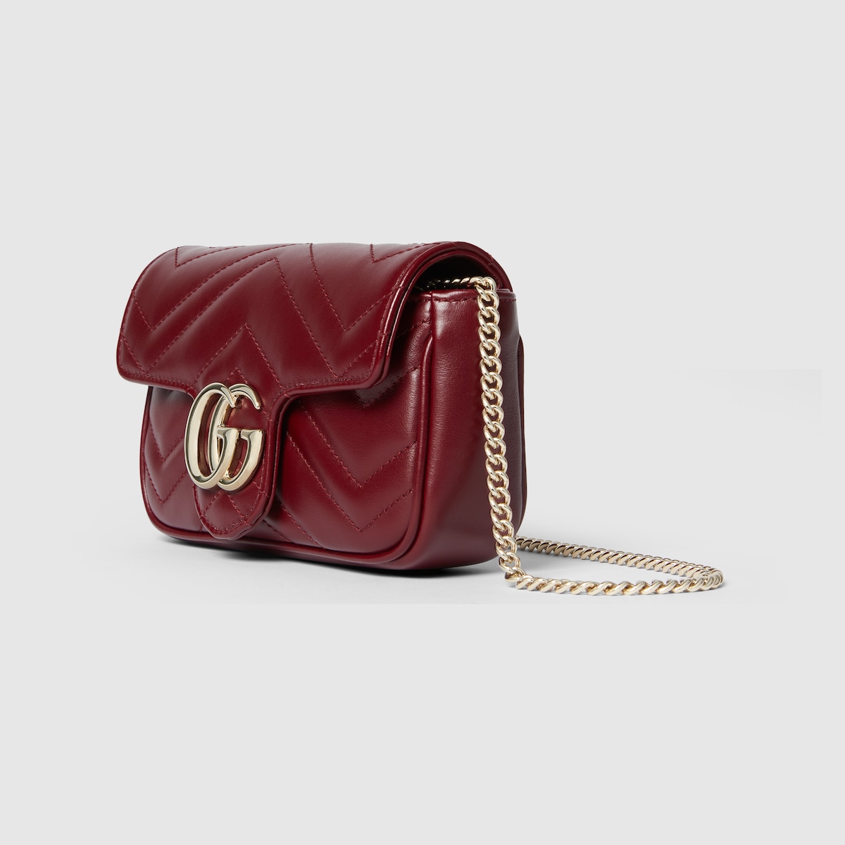 Replicate GG Marmont Leather Super Mini Bag(1:1 replica)
