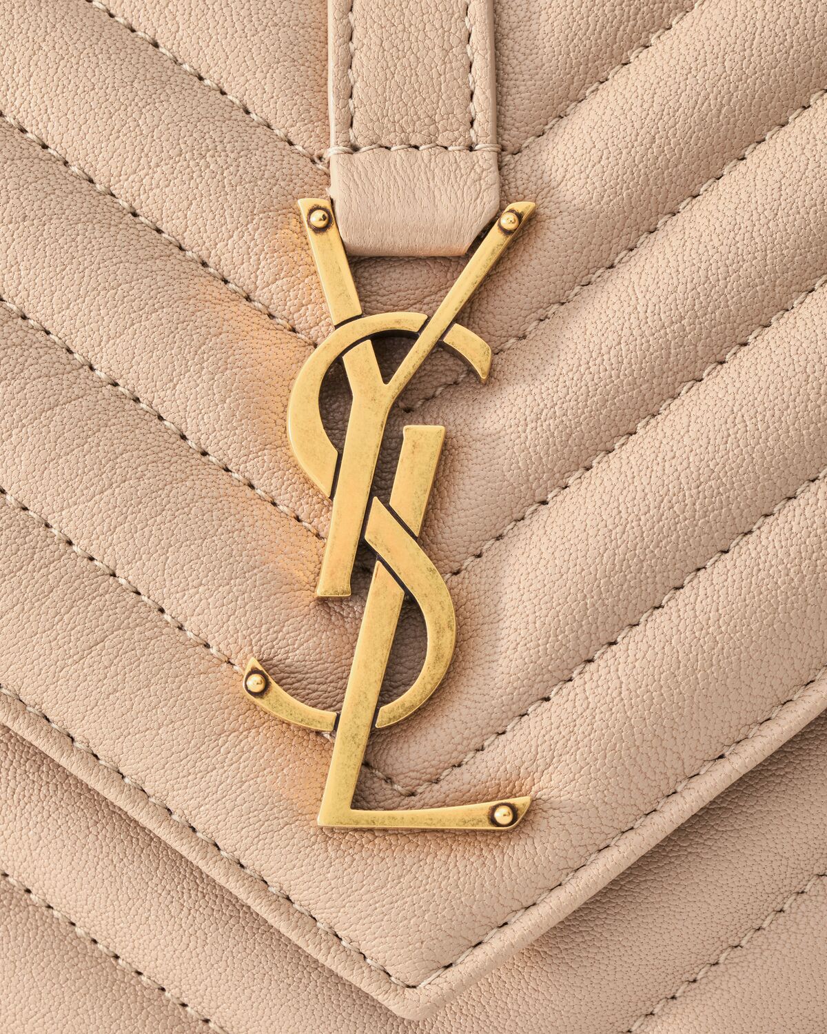 Replicate YSL College Medium in Quilted Leather(1:1 replica)