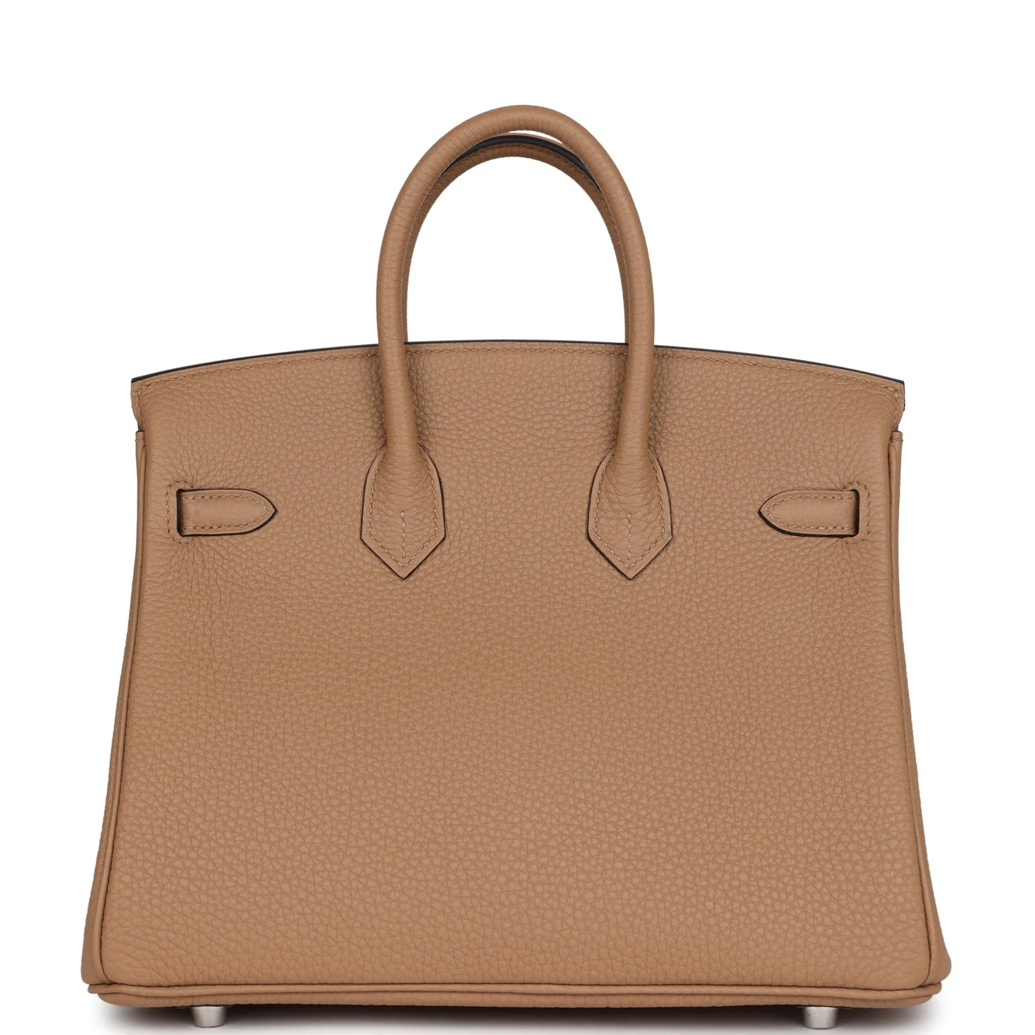 Replicate Hermes Birkin 25 Chai Togo Palladium Hardware(1:1 replica)