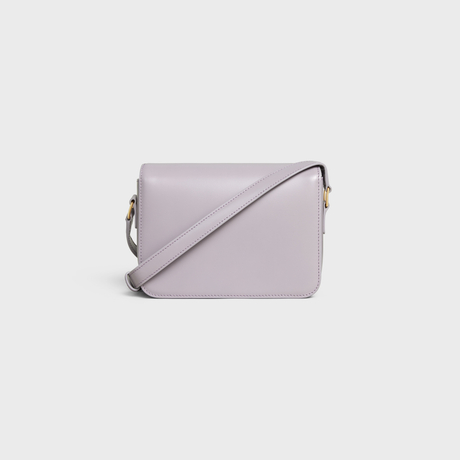 Replicate TEEN TRIOMPHE BAG IN SHINY CALFSKIN LIGHT LILAC(1:1 replica)